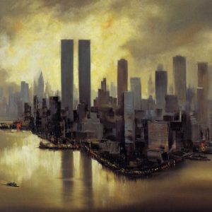 AMR5131 CIUDADES, REFLEJOS DE MANHATTAN 138X98_lamina_news_fotografia_precio_9_euros