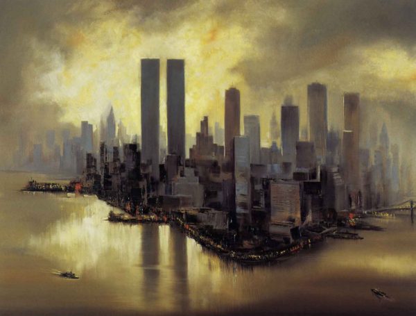 AMR5131 CIUDADES, REFLEJOS DE MANHATTAN 138X98_lamina_news_fotografia_precio_9_euros