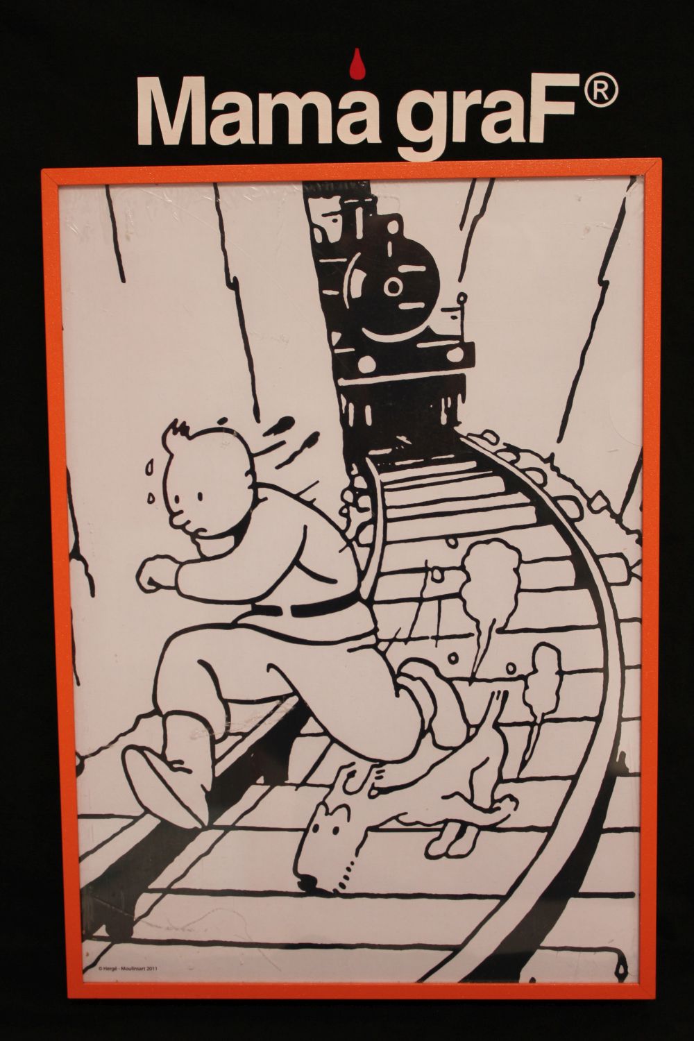 Cuadro Tintin sobiets 22×32 alto