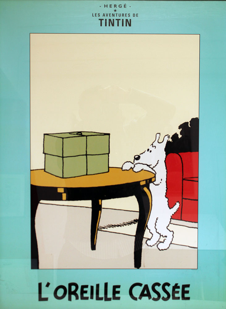 Cuadro Serigrafia Tintin